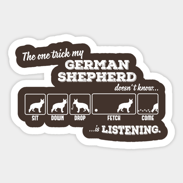 German Shepherd Sticker by nektarinchen